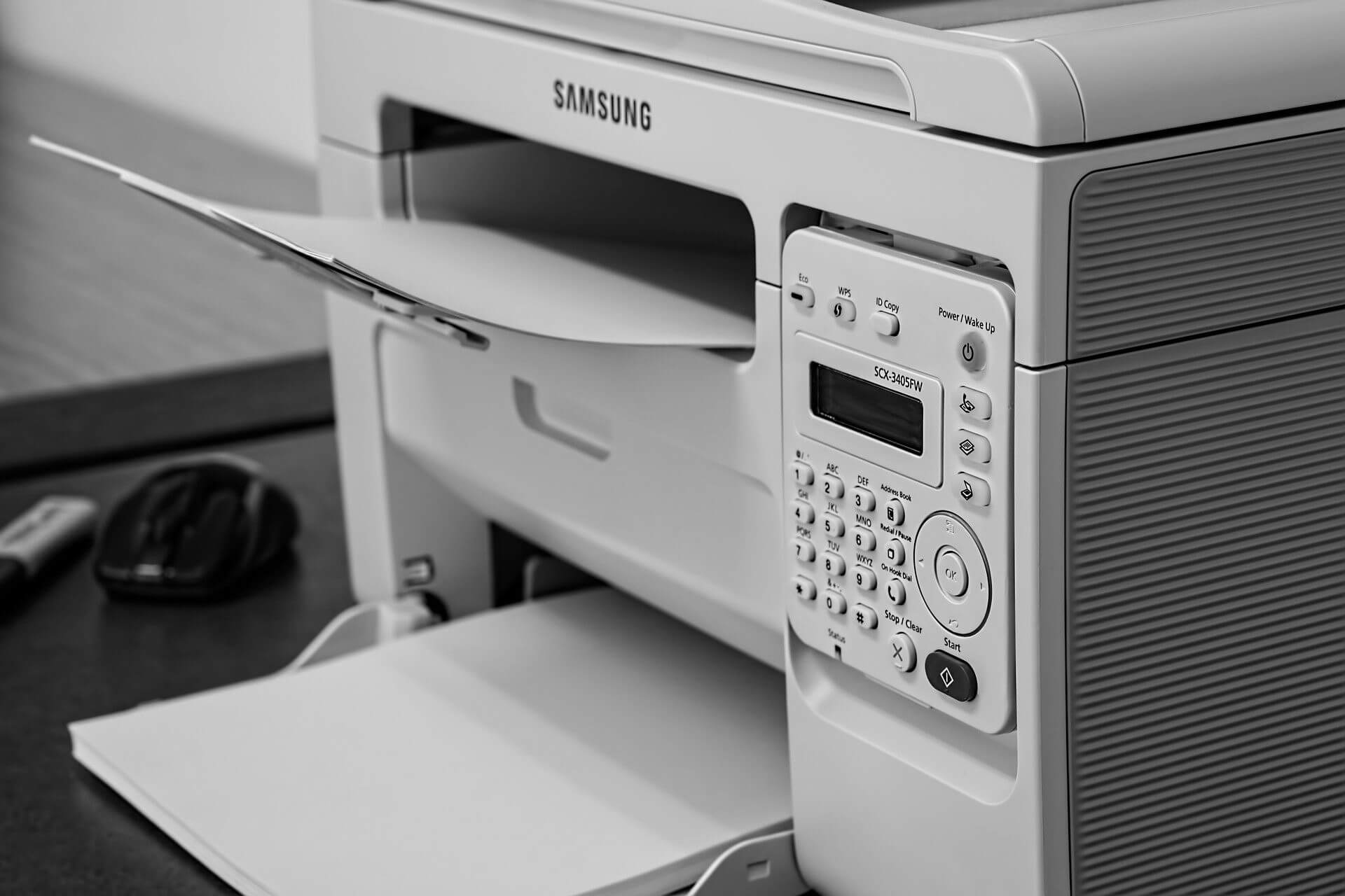 Multifunktionskopierer mit Fax-Funktion